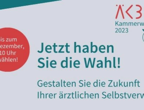 Haben Sie Ihre Stimme für die Kammerwahl der ÄK noch nicht abgegeben?